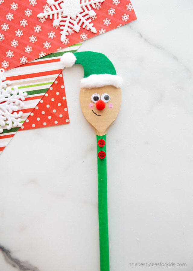 Wooden Spoon Christmas Crafts The Best Ideas for Kids
