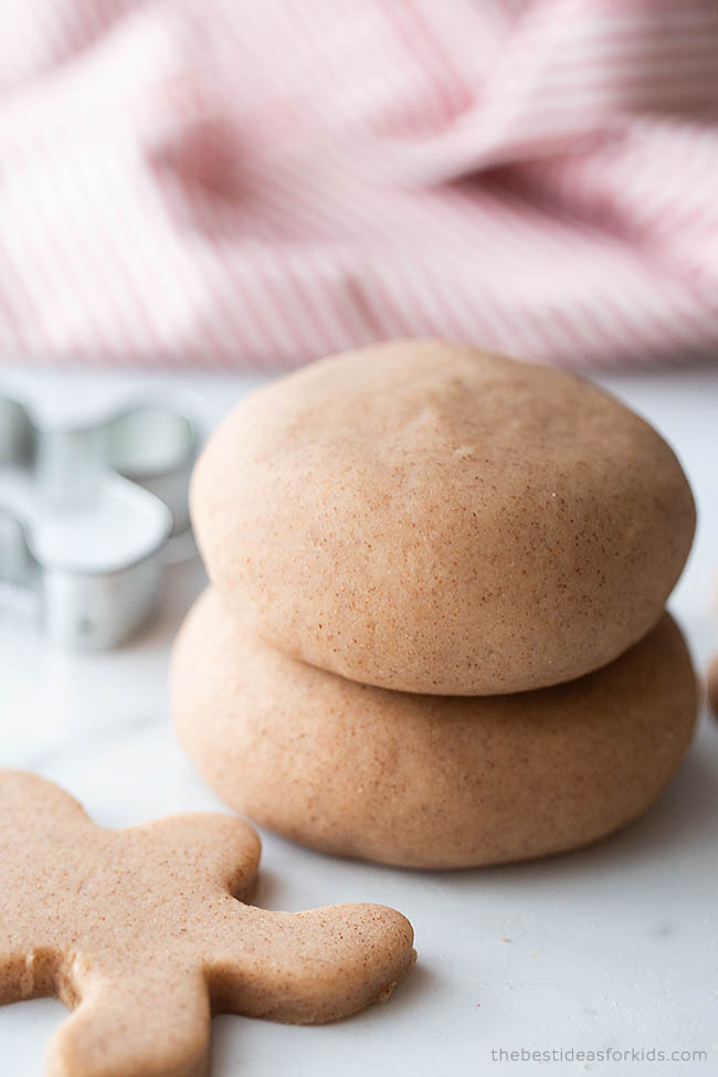 Homemade Gingerbread Playdough