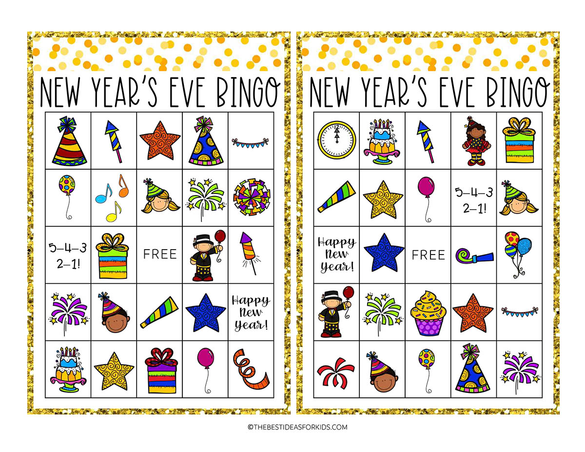 New Years Bingo Free Printable The Best Ideas For Kids New Years Bingo Free Printable The Best Ideas For Kids