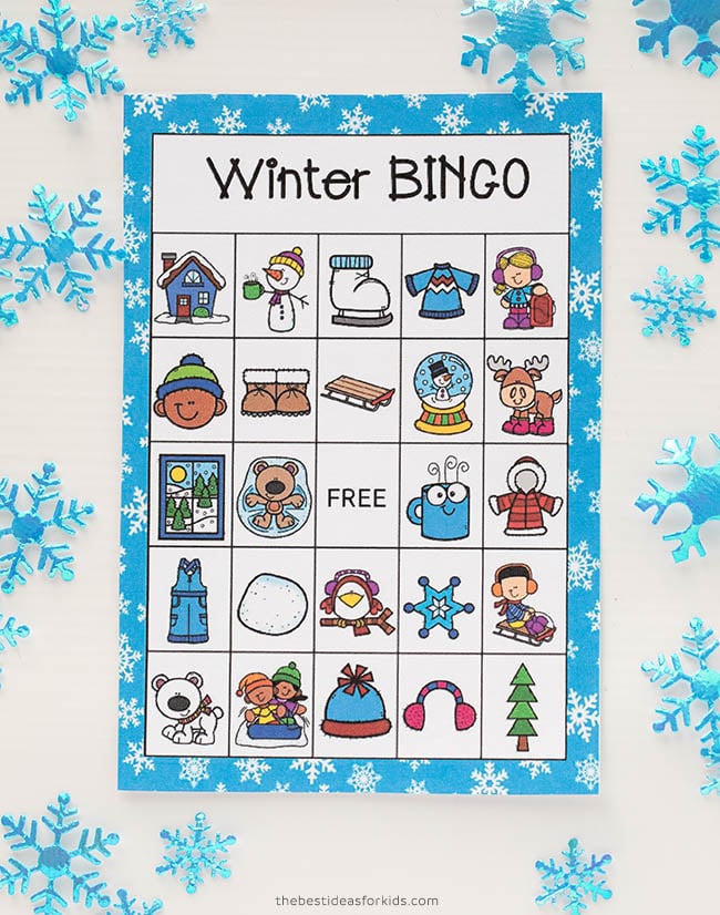 Winter Bingo Cards