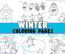 Winter Coloring Pages