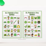 St Patrick's Day Bingo Printable Cover