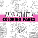 Valentine Coloring Pages