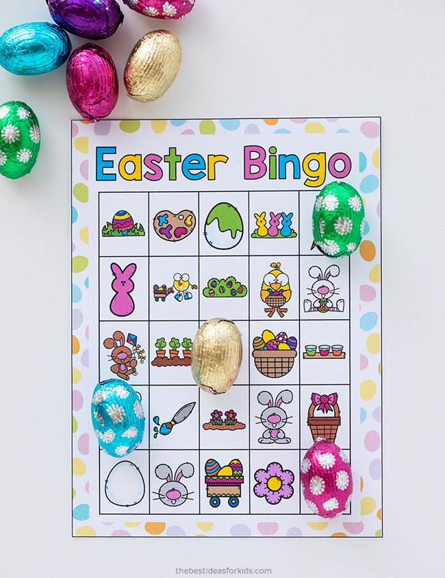 Easter Bingo Printable Cards