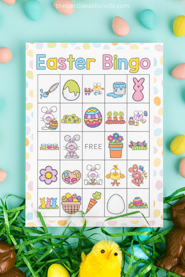Easter Bingo Printable Free