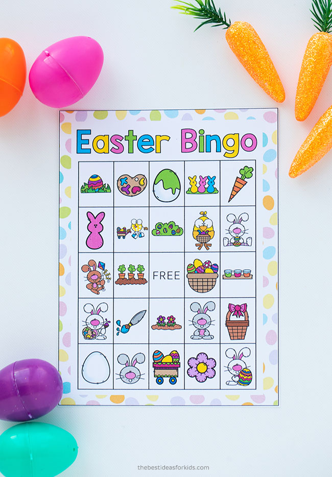 Easter Bingo Printable free