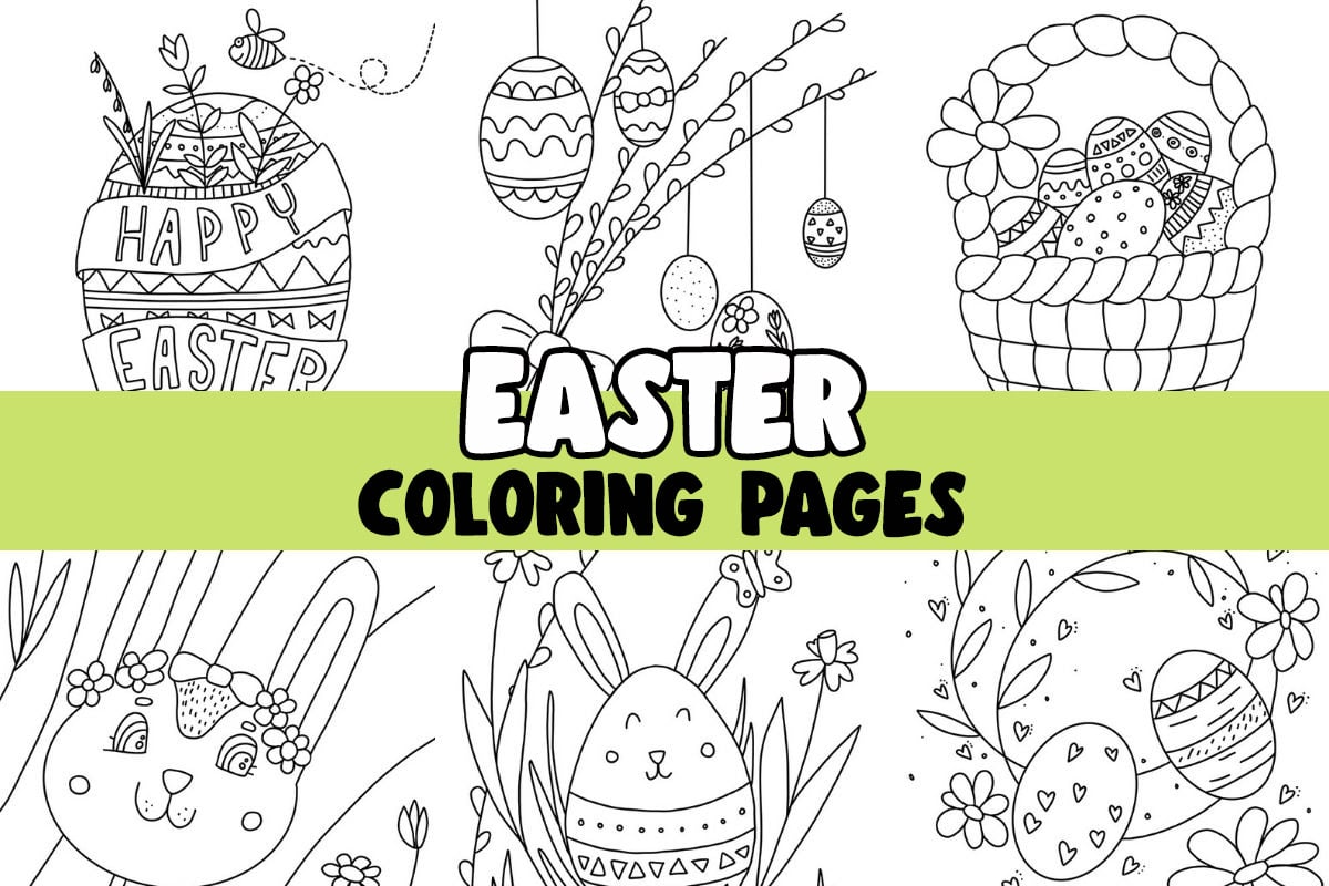 Easter Coloring Pages   The Best Ideas for Kids