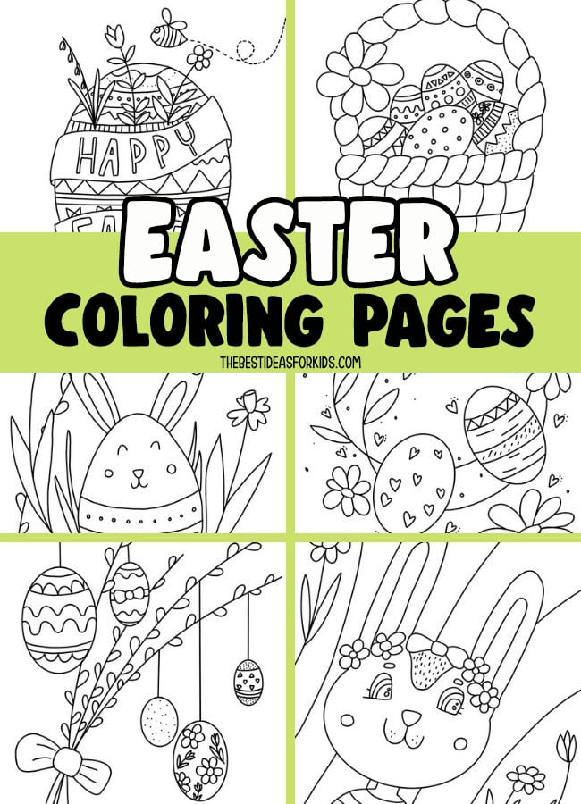 Easter Coloring Pages for Kids