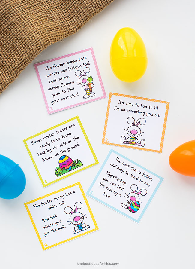 easter scavenger hunt with free printable the best ideas for kids