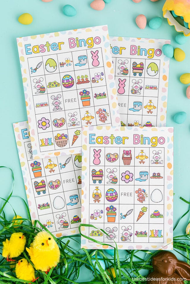 Free Printable Easter Bingo Cards