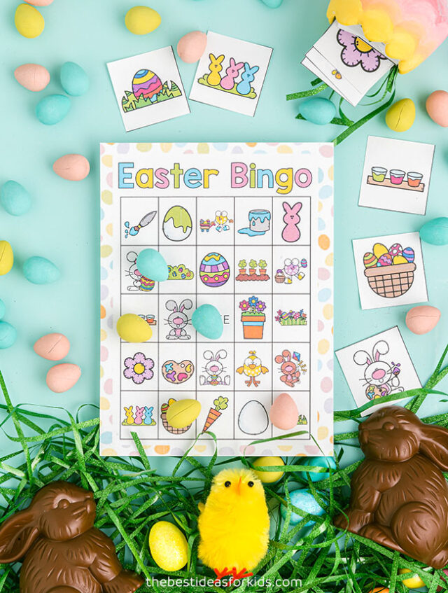 Printable Easter Bingo Cards for Free