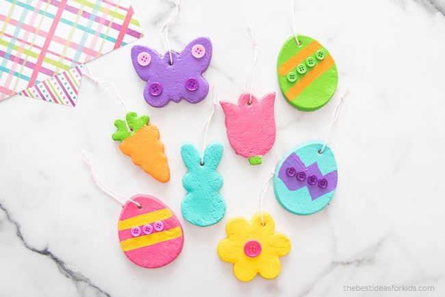 Salt Dough Easter Ornaments - The Best Ideas for Kids