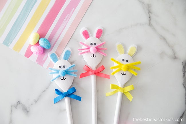 Wooden Spoon Bunny Crafts