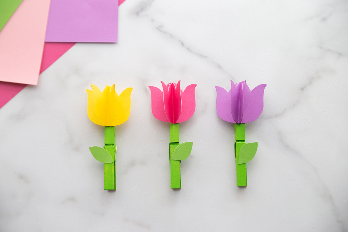 Clothespin Flowers The Best Ideas for Kids