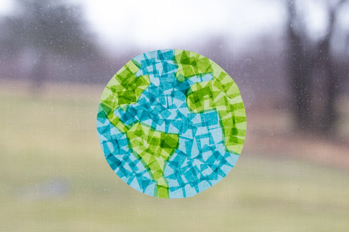 Earth Suncatcher Craft