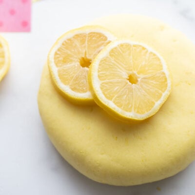 Lemon Playdough Recipe