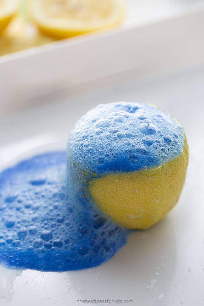 Lemon Science Experiment for Kids