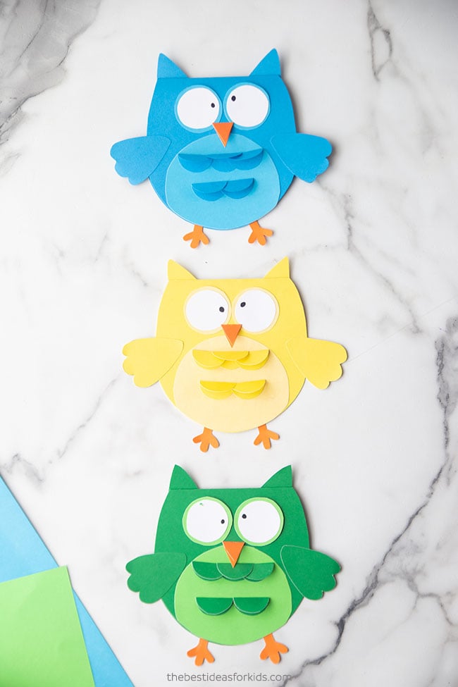 Owl Craft Card