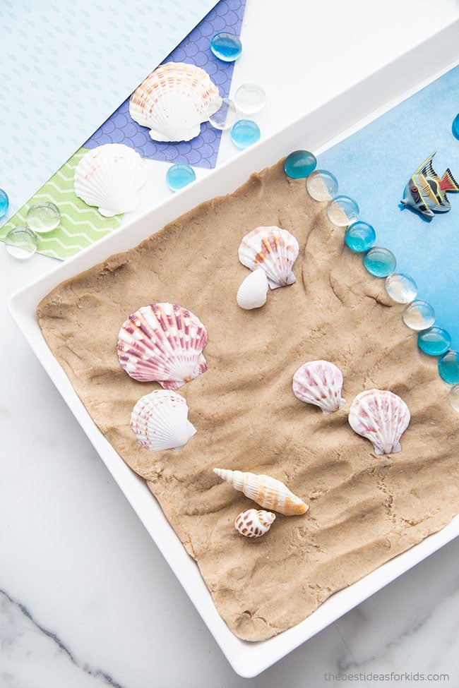 Sand Playdough Recipe for Kids