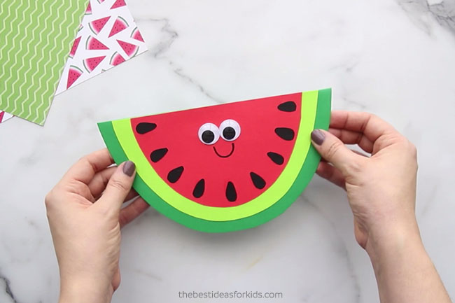 Watermelon Template for Craft