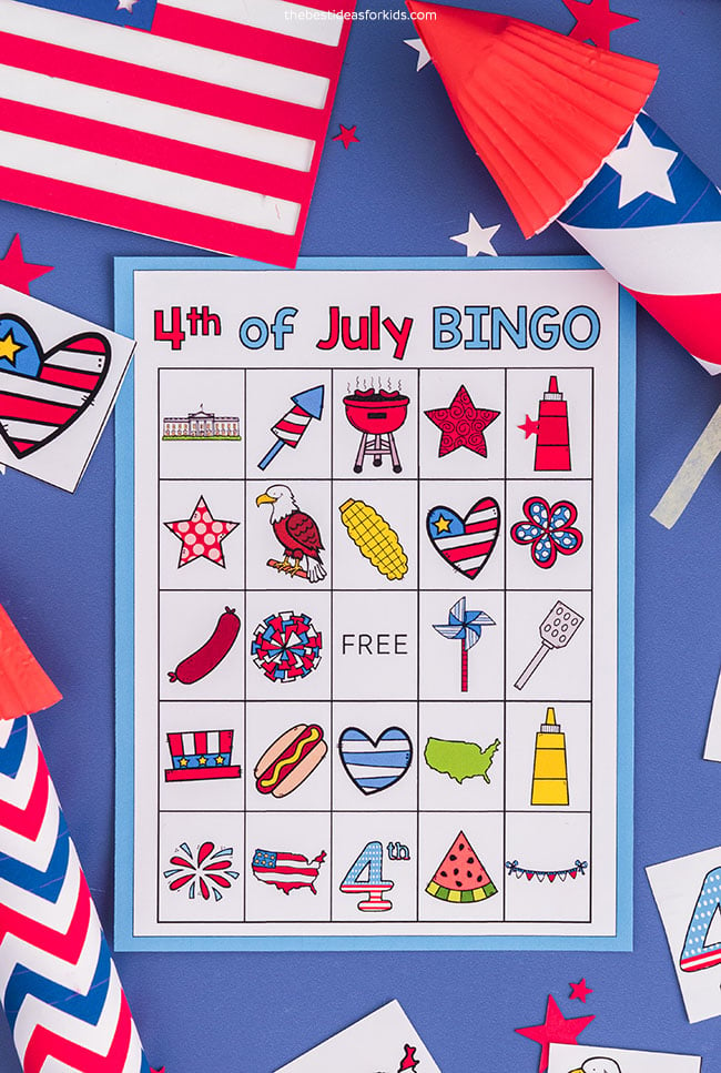 Printable 4th of July Bingo