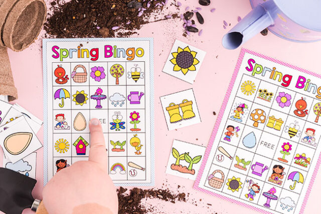 Spring Bingo (Free Printables) - The Best Ideas for Kids