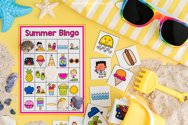 Summer Bingo for Kids