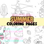 Summer Coloring Pages
