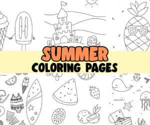 Summer Coloring Pages