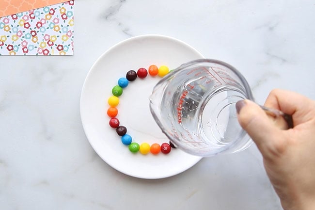 Add Water to Skittles