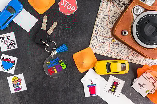 Bingo Printable Cards Road Trip