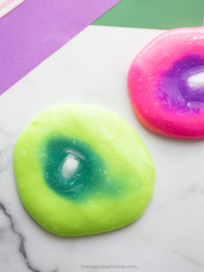 Color Changing Slime Heat Activated