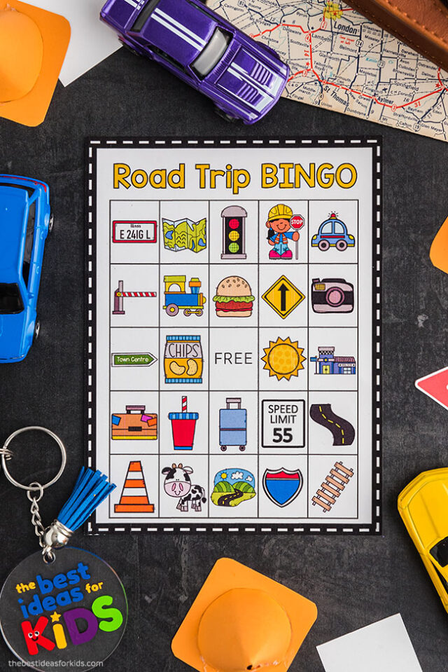 Road Trip Bingo (Free Printables) - The Best Ideas for Kids