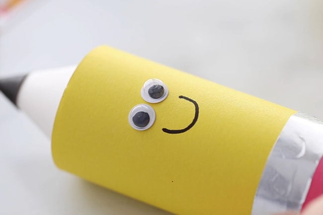 Add Smiley Face to Pencil