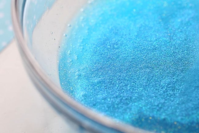 Blue Glitter for Ocean Slime