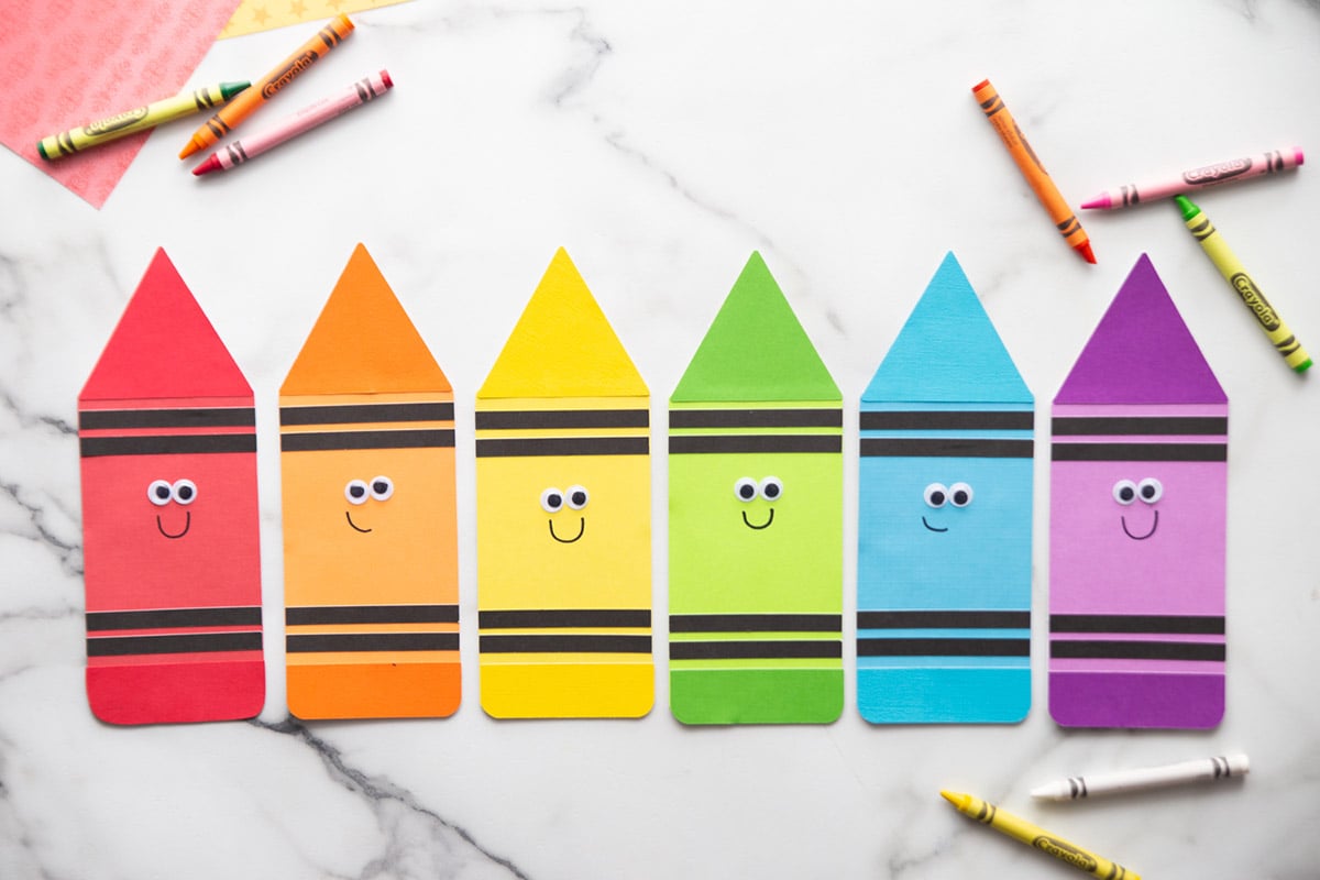 Printable Crayons Template