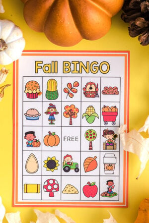Fall Bingo Free Printable