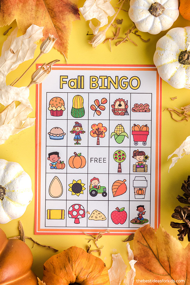 Fall Bingo Free Printable