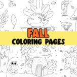 Fall Coloring Pages