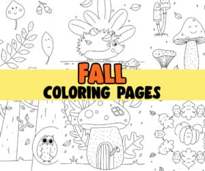 Fall Coloring Pages