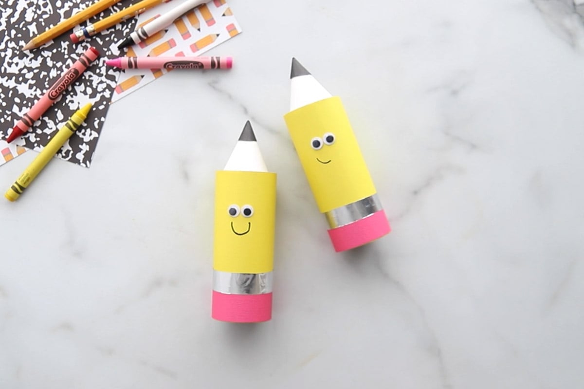 Toilet Paper Roll Pencil