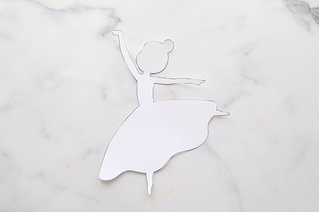 Cut out Ballerina Template