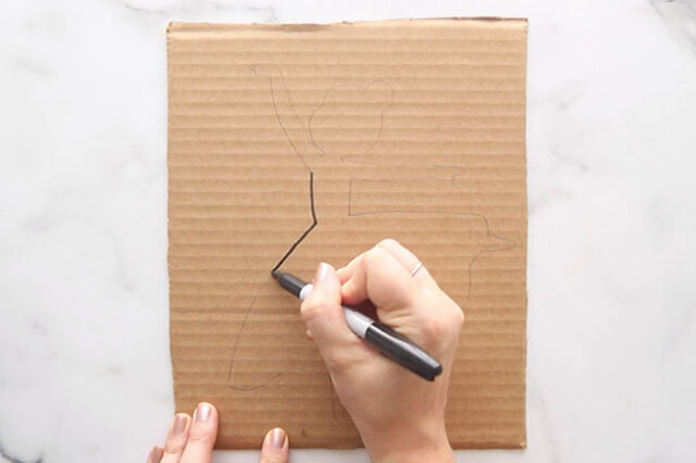 Cardboard Ballerina - The Best Ideas for Kids