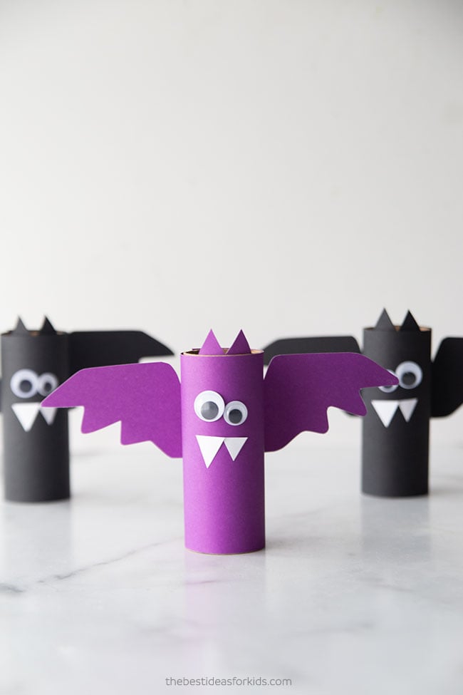 Paper Roll Bat Craft