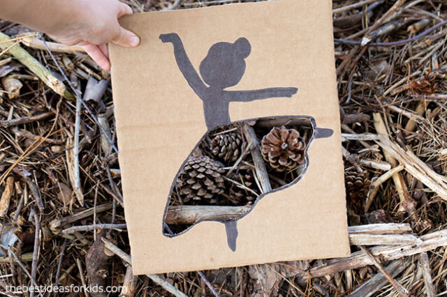 Cardboard Ballerina - The Best Ideas for Kids