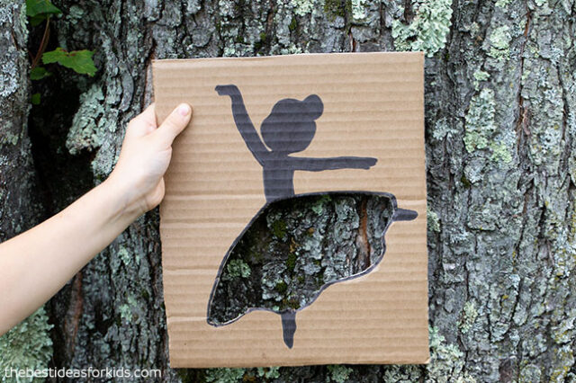 Cardboard Ballerina - The Best Ideas for Kids