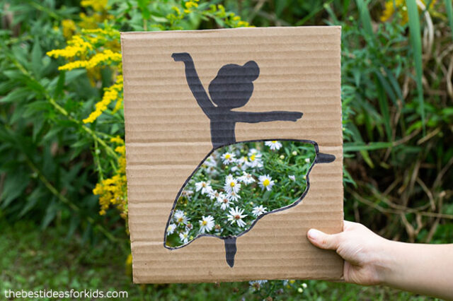 Cardboard Ballerina - The Best Ideas for Kids