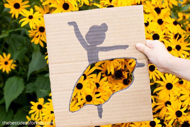 Cardboard Ballerina - The Best Ideas for Kids