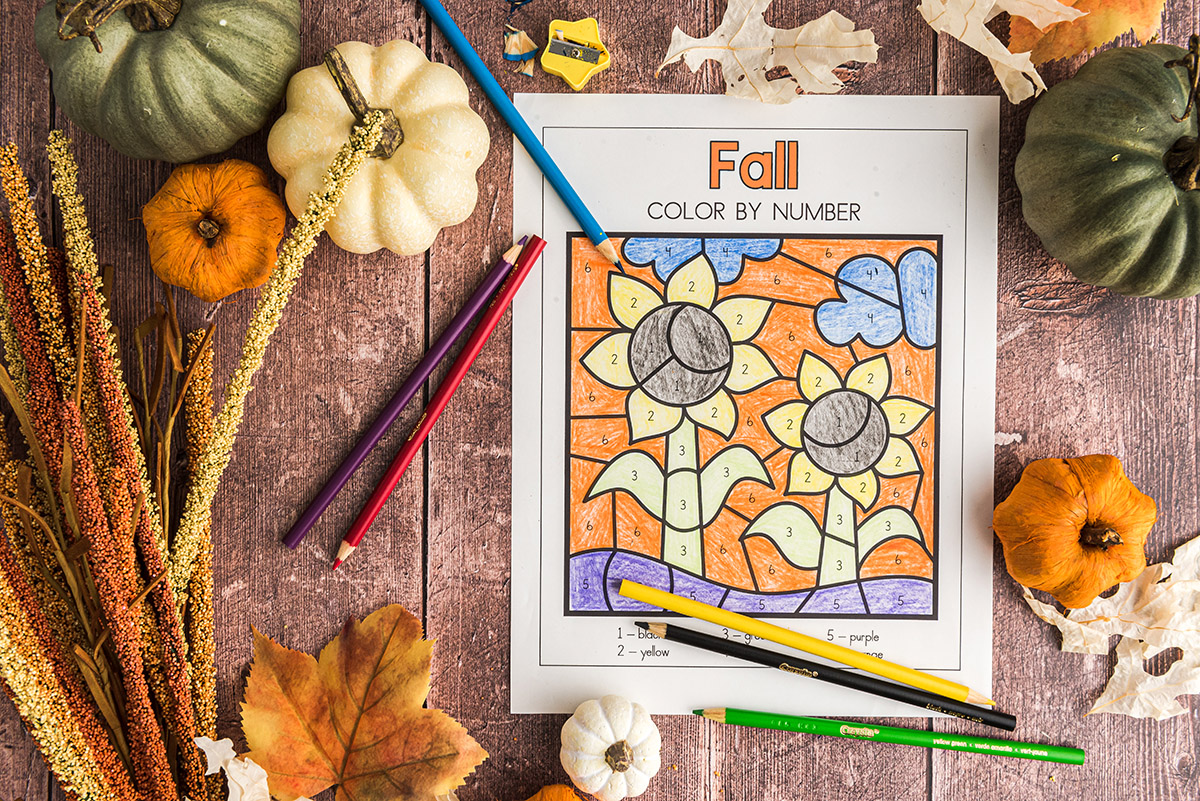 Fall Color By Number Free Printables The Best Ideas For Kids Fall Color By Number Free Printables The Best Ideas For Kids