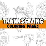 Thanksgiving Colorin Pages for Kids